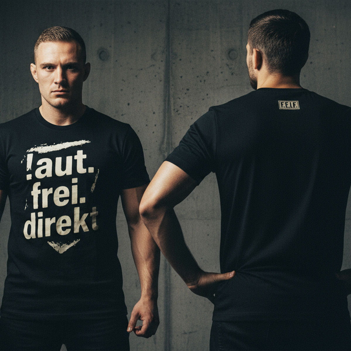 T-Shirt F01 (laut.frei.direkt)