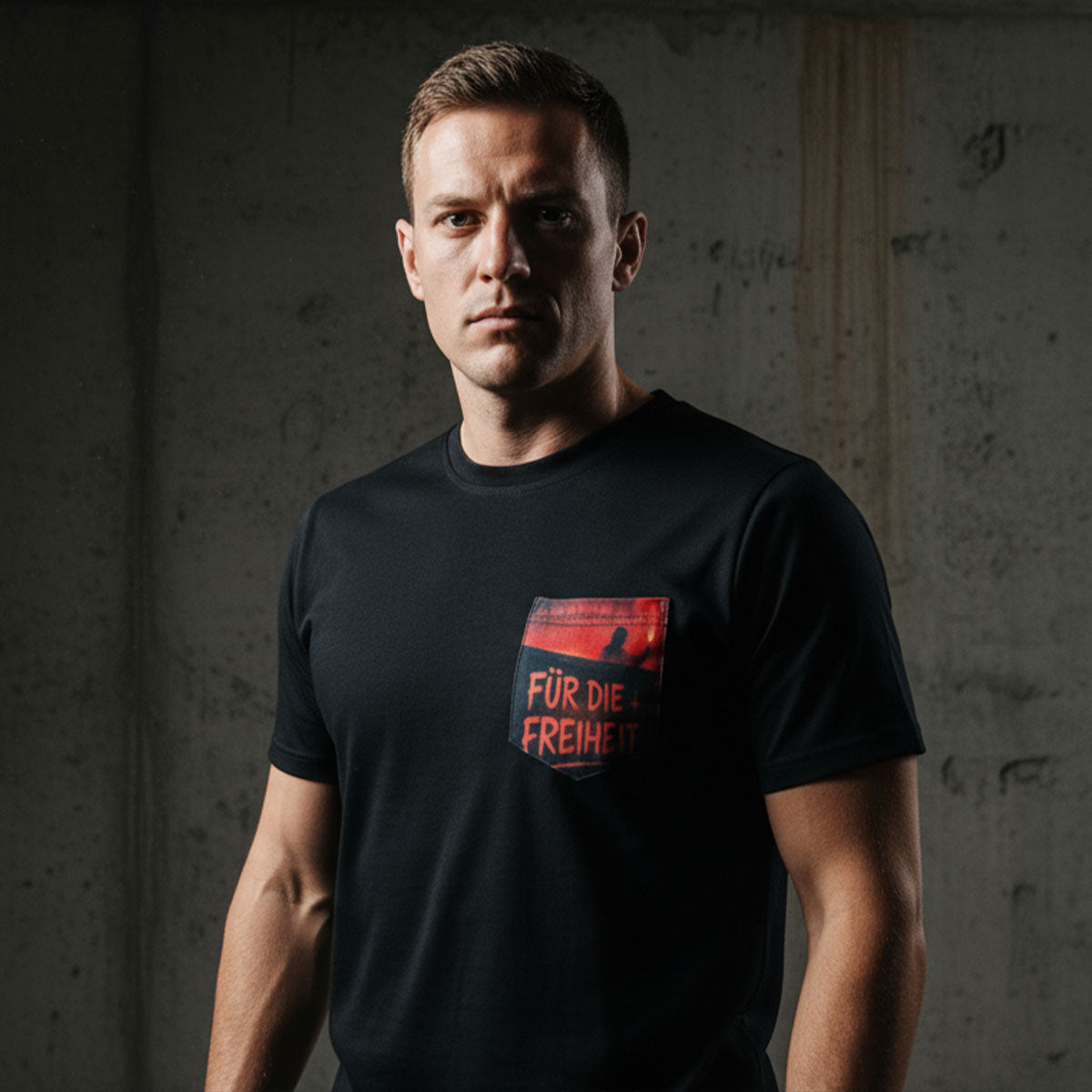 T-Shirt Freiheit (Tasche)
